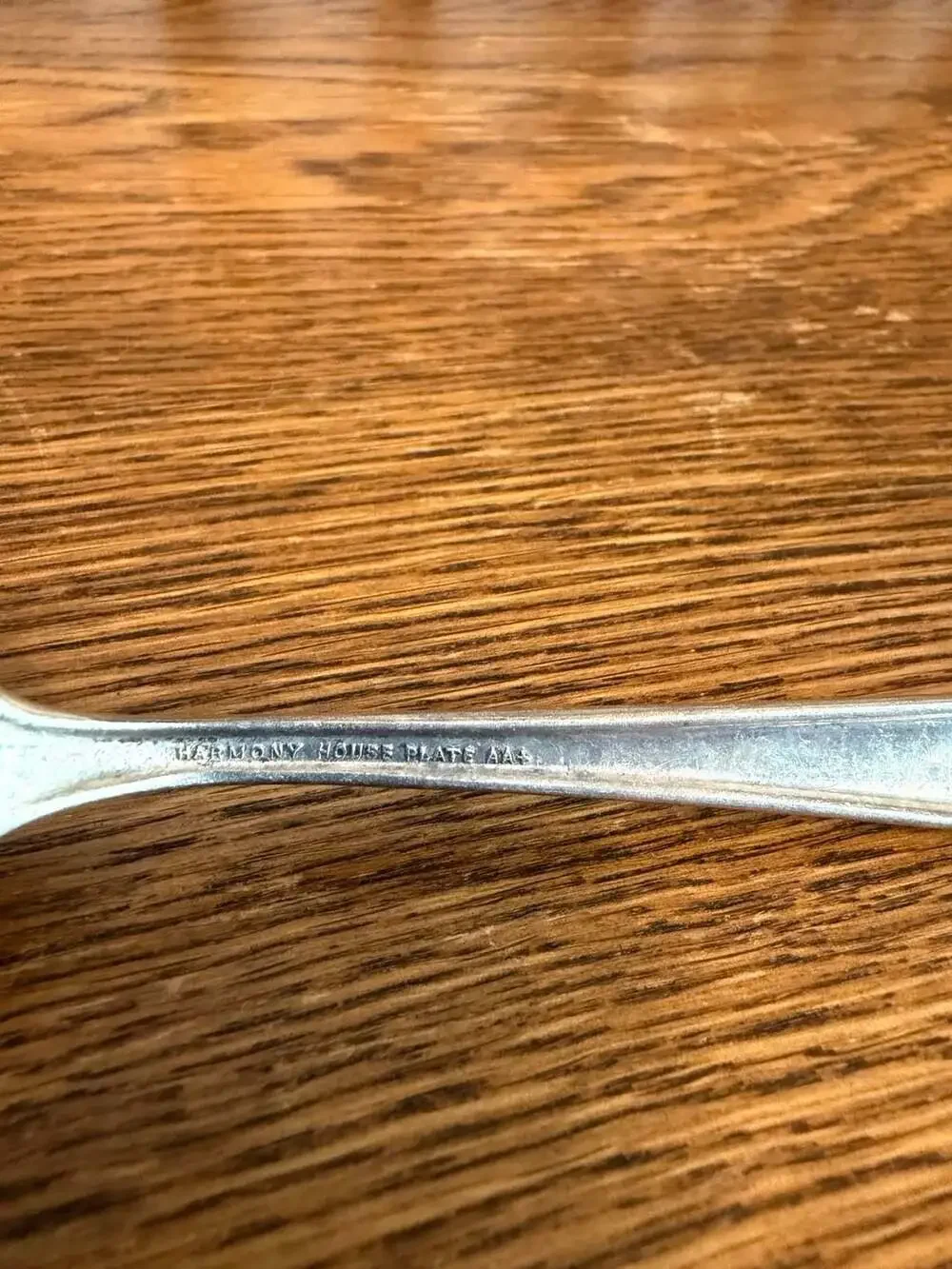 Harmony House Plate AA+ Silverplate Teaspoon Floral Pattern